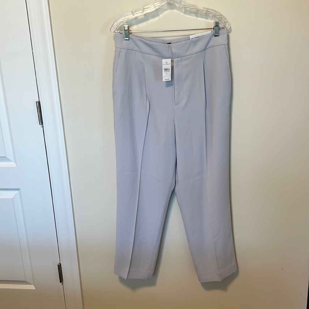 Ann Taylor Factory Women’s Tapered High-Rise Pants / Brand NWT / Size 10 / Lilac